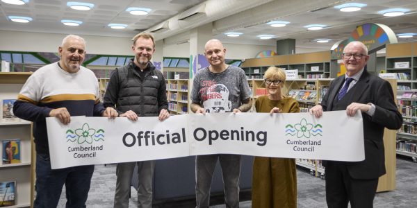 Carlisle Library reopens following £3.3m Transformation